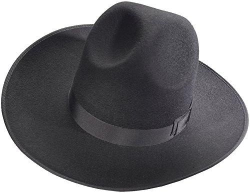 Job Dachdecker u Zimmermannshut 12 cm Wollfilz 2051 schwarz 54 von JOB