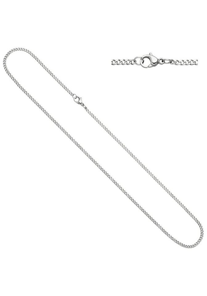 JOBO Edelstahlkette, Panzerkette Edelstahl 40 cm 2 mm von JOBO