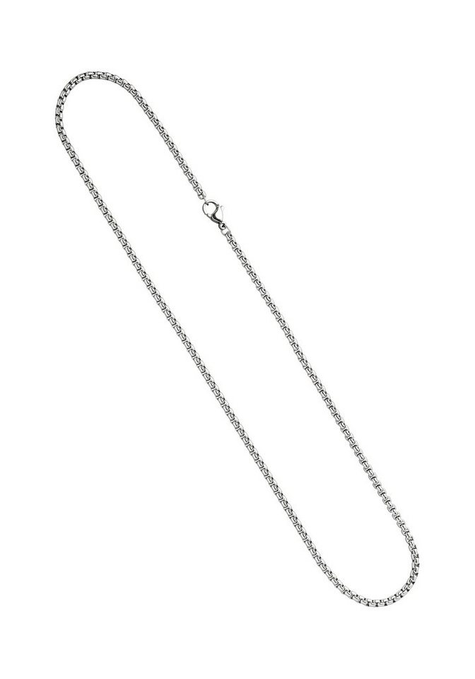 JOBO Edelstahlkette Venezianerkette, Edelstahl 45 cm 3 mm von JOBO