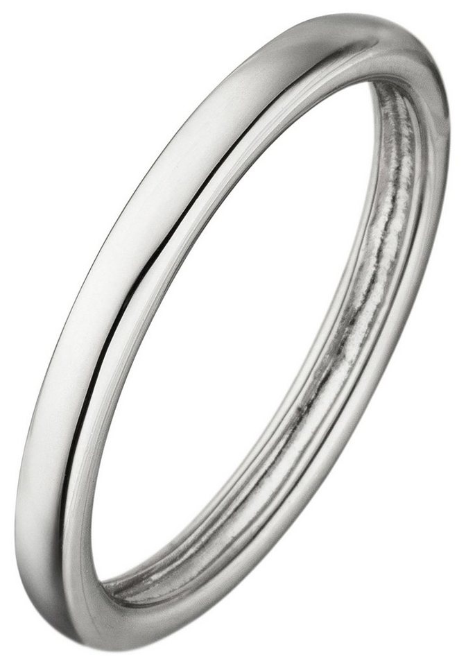 JOBO Fingerring, schmal 925 Silber von JOBO