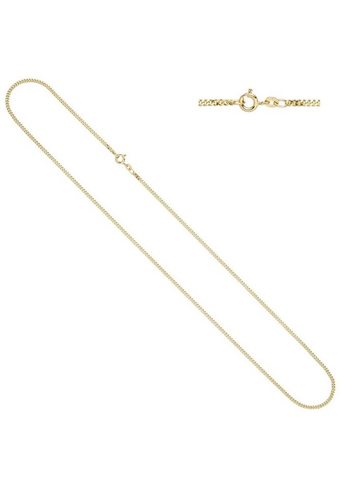 JOBO Goldkette, Panzerkette 333 Gold 55 cm 2,1 mm von JOBO