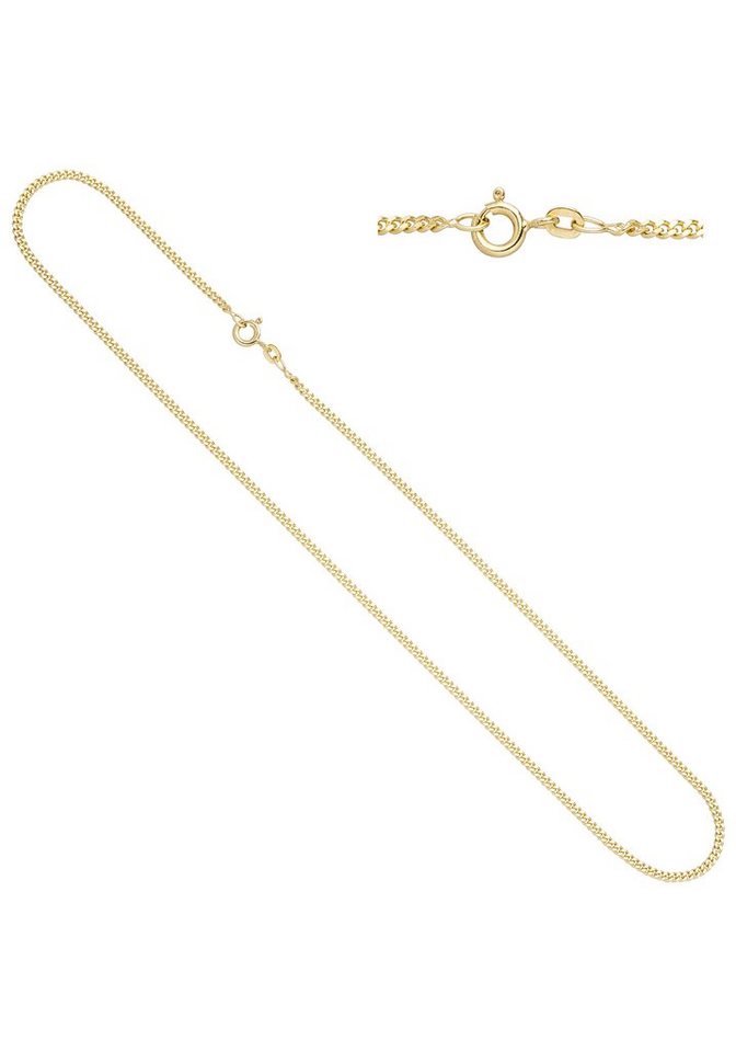 JOBO Goldkette, Panzerkette 333 Gold 60 cm 2,1 mm von JOBO