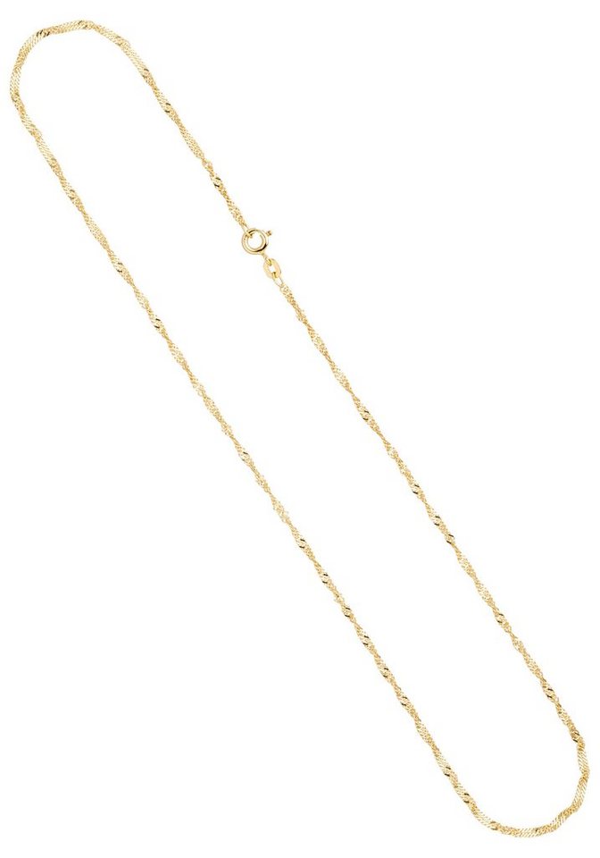 JOBO Goldkette, Singapurkette 585 Gold 50 cm 1,8 mm JOBO Goldkette, Singapurkette 585 Gold 50 cm 1,8 mm von JOBO