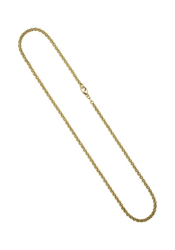 JOBO Goldkette Erbs-Kette, 585 Gold 80 cm von JOBO