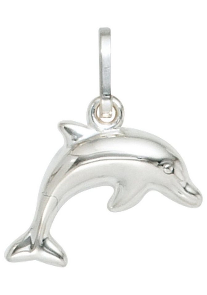 JOBO Kettenanhänger Anhänger Delfin, 925 Silber von JOBO