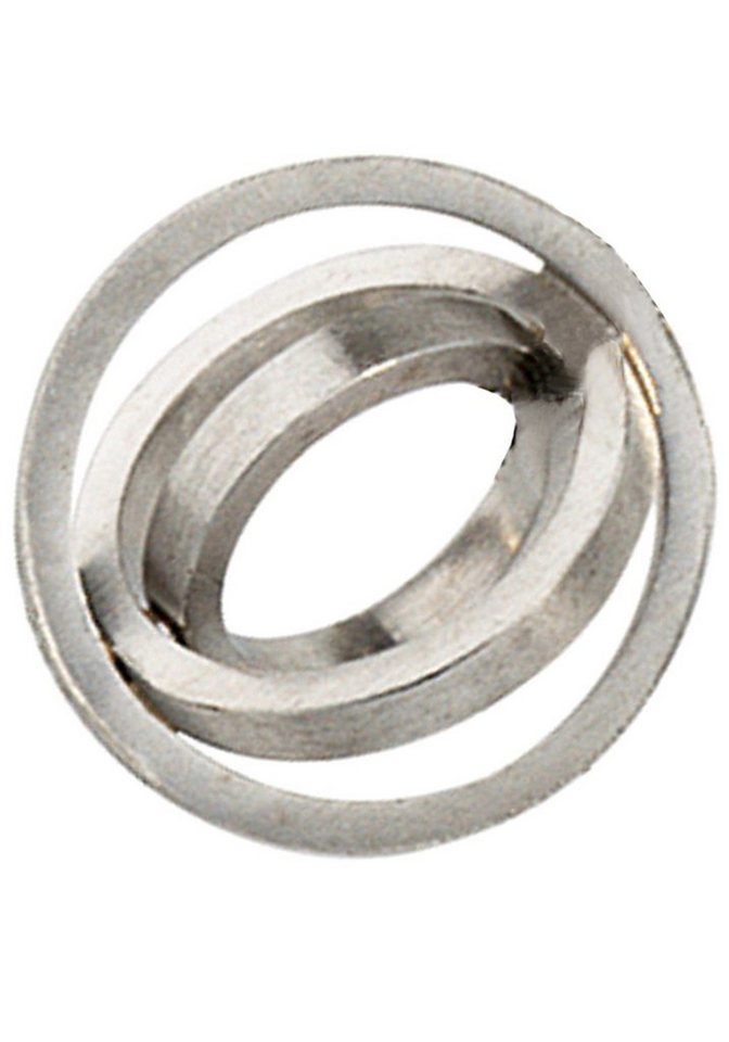 JOBO Kettenanhänger Runder Anhänger 12 mm, 950 Platin von JOBO