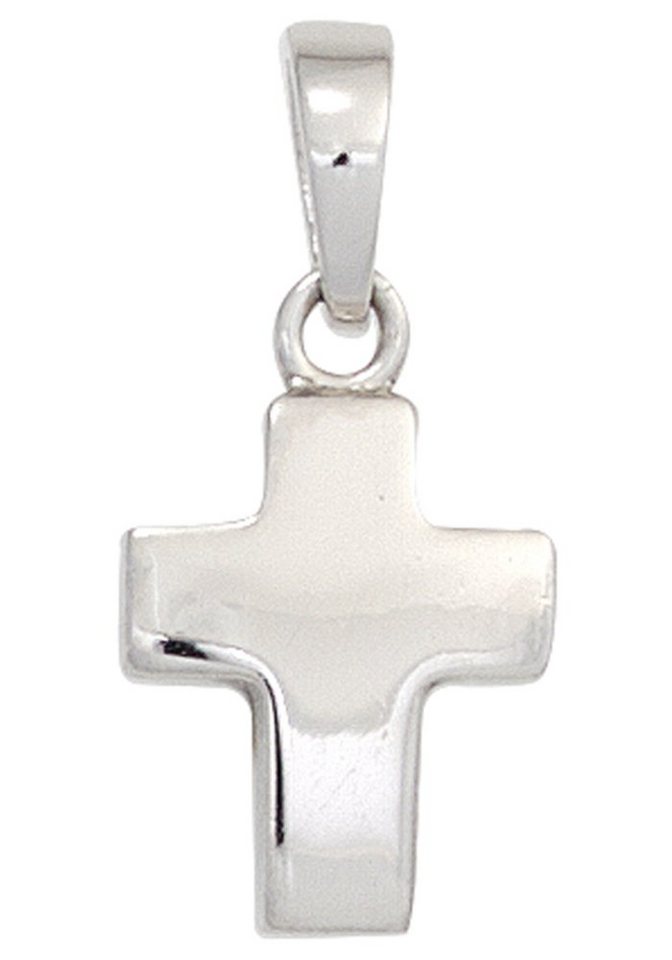 JOBO Kreuzanhänger Anhänger Kreuz, 925 Silber von JOBO