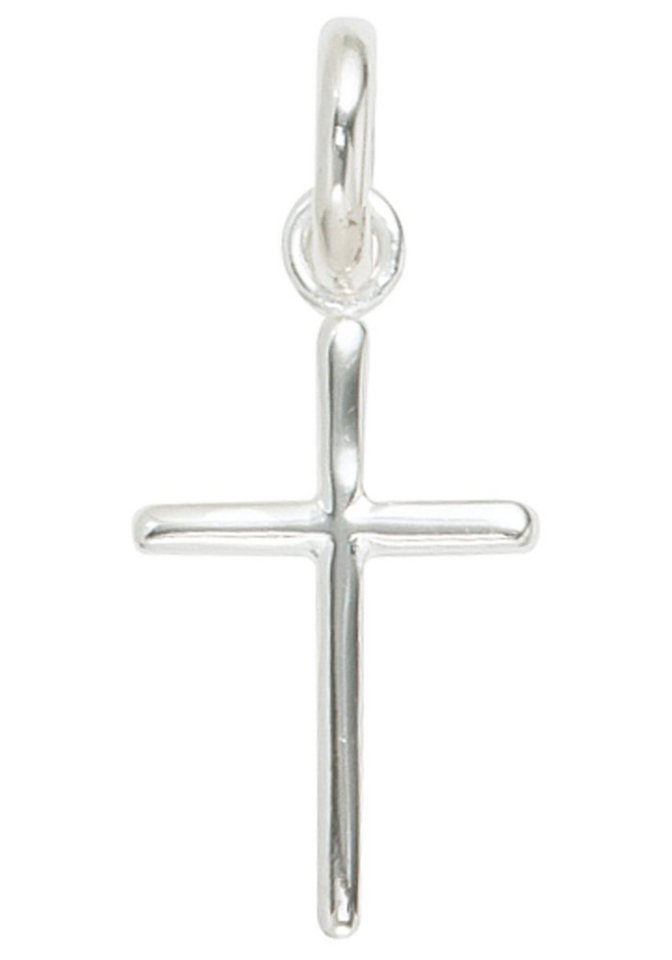 JOBO Kreuzanhänger Anhänger Kreuz, 925 Silber von JOBO
