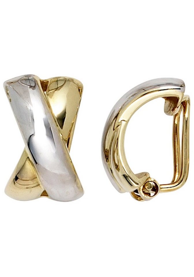 JOBO Paar Ohrclips, 333 Gold bicolor JOBO Paar Ohrclips, 333 Gold bicolor von JOBO