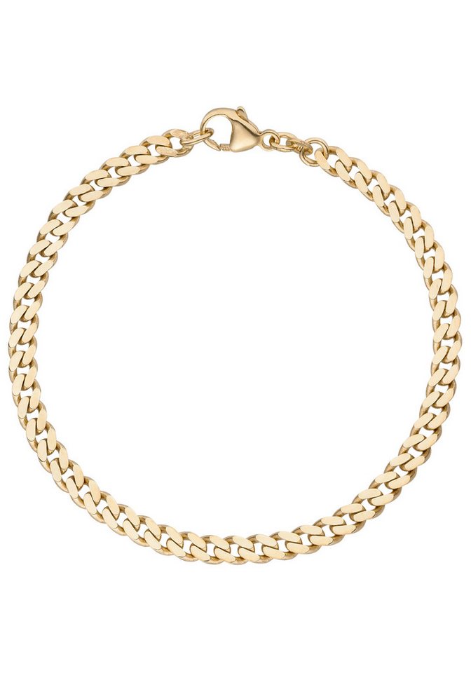 JOBO Panzerarmband Armband Panzer 4,6 mm, 333 Gold 21 cm von JOBO