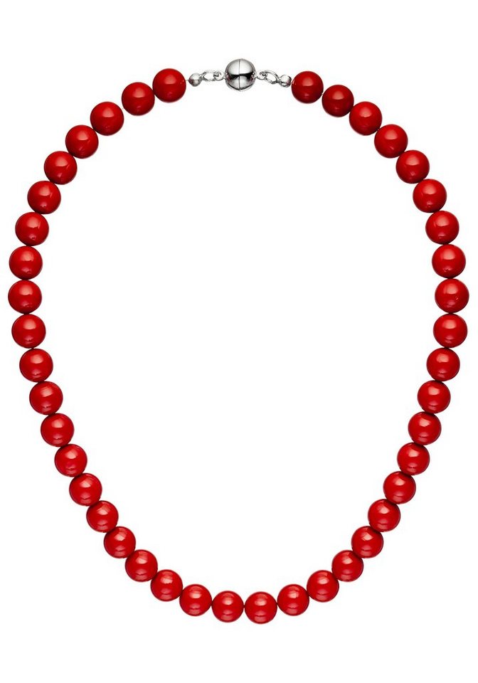 JOBO Perlenkette, mit Muschelkern-Perlen 45 cm von JOBO