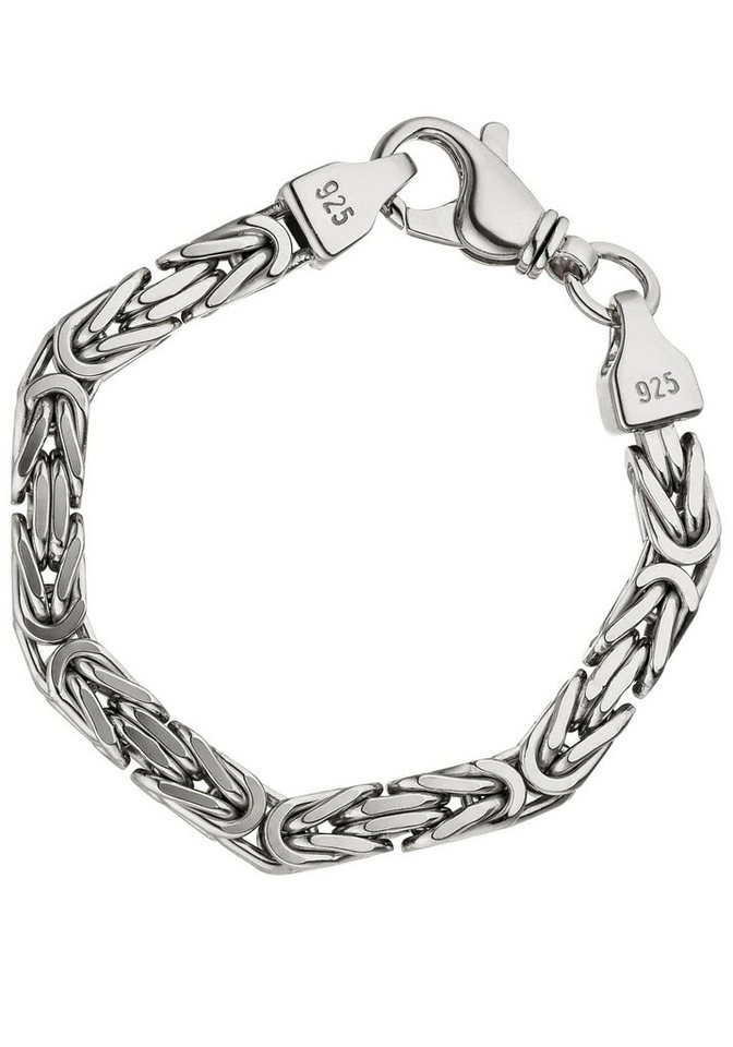 JOBO Silberarmband Königs-Armband, 925 Silber 20 cm von JOBO