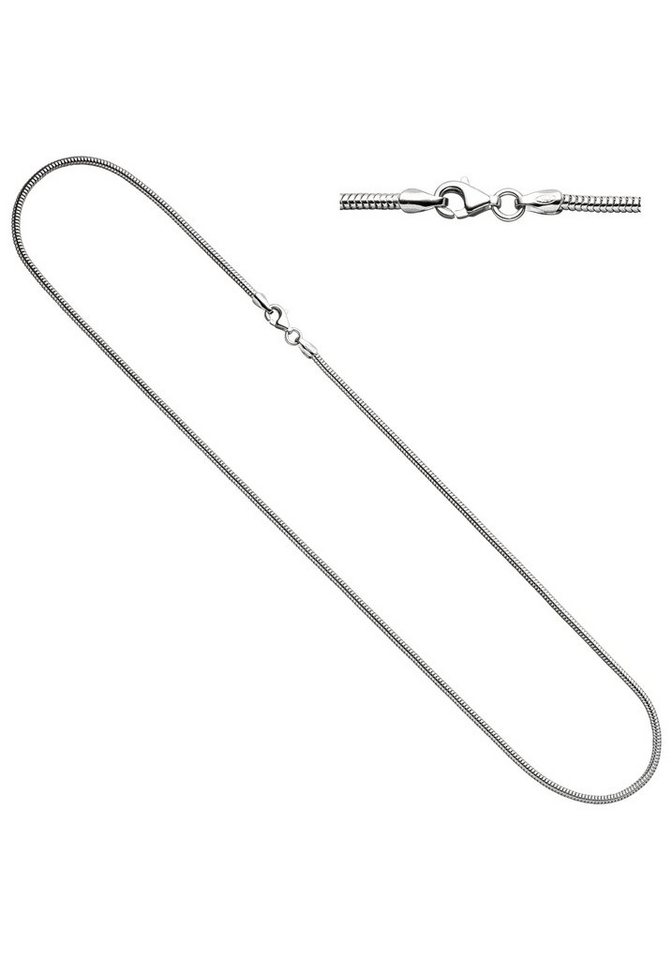 JOBO Silberkette, Schlangenkette 925 Silber 50 cm 1,6 mm JOBO Silberkette, Schlangenkette 925 Silber 50 cm 1,6 mm von JOBO