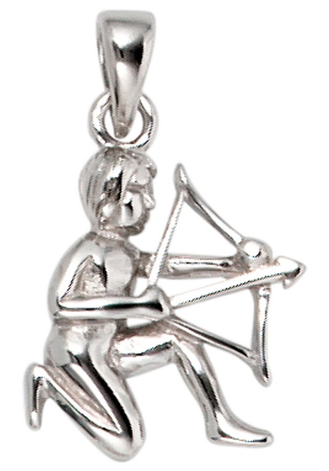 JOBO Sternzeichenanhänger Anhänger Sternzeichen, 925 Silber rhodiniert von JOBO