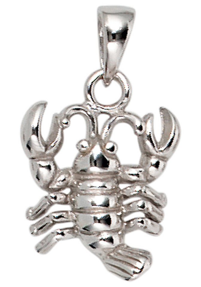 JOBO Sternzeichenanhänger Anhänger Sternzeichen, 925 Silber rhodiniert JOBO Sternzeichenanhänger Anhänger Sternzeichen, 925 Silber rhodiniert von JOBO
