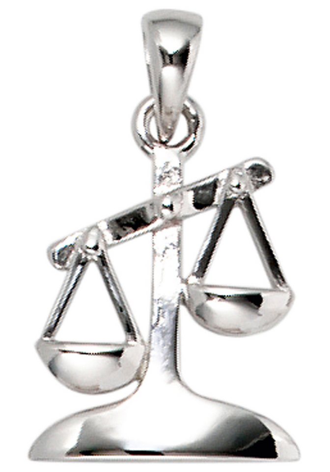 JOBO Sternzeichenanhänger Anhänger Sternzeichen, 925 Silber rhodiniert JOBO Sternzeichenanhänger Anhänger Sternzeichen, 925 Silber rhodiniert von JOBO