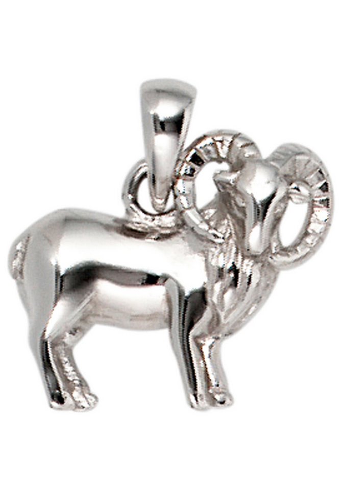 JOBO Sternzeichenanhänger Anhänger Sternzeichen, 925 Silber rhodiniert von JOBO