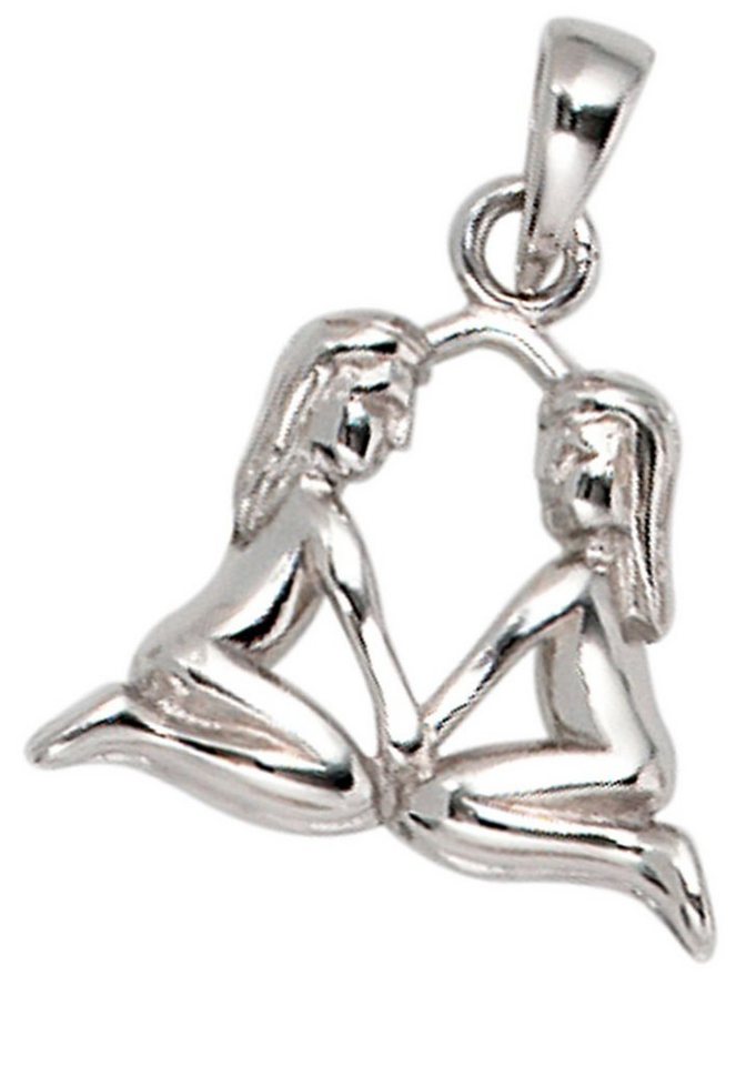 JOBO Sternzeichenanhänger Anhänger Sternzeichen, 925 Silber rhodiniert von JOBO