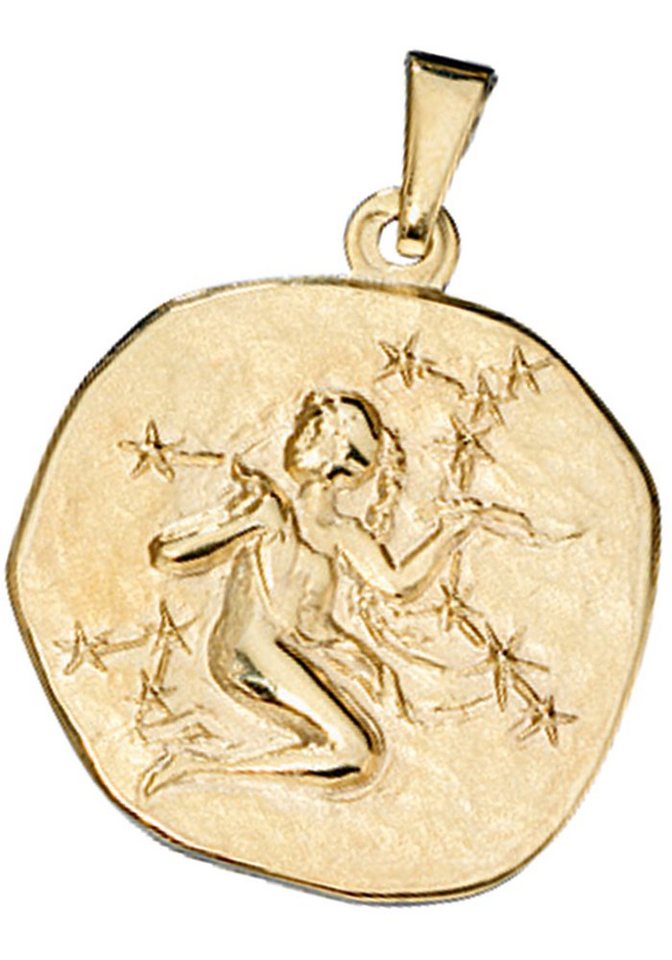 JOBO Sternzeichenanhänger Sternzeichen Jungfrau, 333 Gold von JOBO