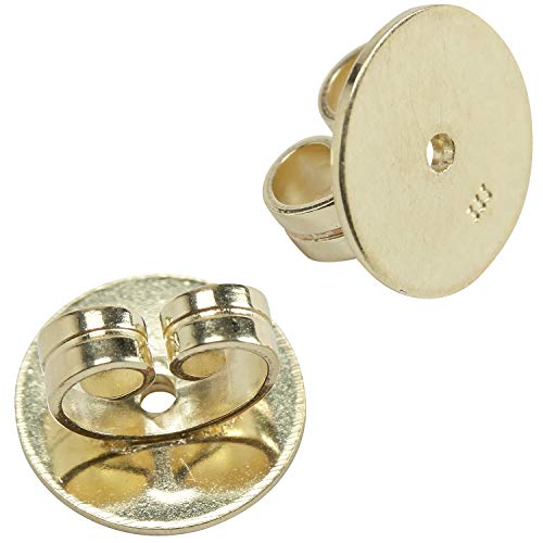 JOBO Tellerpousetten 333 Gold Gelbgold Pousetten Goldpousetten von JOBO