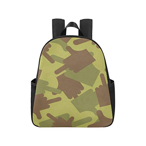 Army Fuck Military Camouflage Texture Schultasche 12,40 x 5,12 x 14,17 Zoll Büchertaschen für Erwachsene Männer Mehrzweck-Freizeitrucksack für Jugendliche Geschäftsreiseschule, Büro Army Fuck Military Camouflage Texture Schultasche 12,40 x 5,12 x 14,17 Zoll Büchertaschen für Erwachsene Männer Mehrzweck-Freizeitrucksack für Jugendliche Geschäftsreiseschule, Büro von JOCHUAN