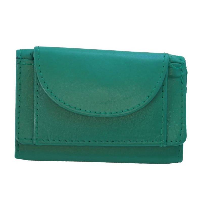 JOCKEY CLUB Geldbörse MINI Wickel Portemonnaie, kleine perfekte Urlaubsbörse, Echtleder von JOCKEY CLUB