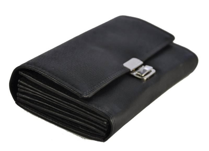 JOCKEY CLUB Kellnerbörse echt Leder Taxibörse Geldbörse Portemonnaie von JOCKEY CLUB