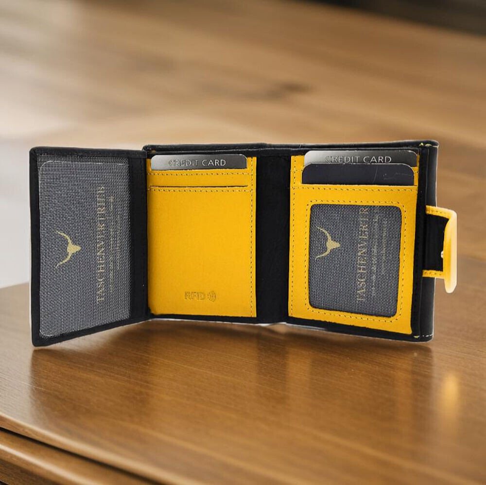 JOCKEY CLUB Mini Geldbörse echt Leder Wendebörse, Portemonnaie, Geldbeutel mit RFID Schutz, bicolor, mit Kontrastnaht, klein und handlich JOCKEY CLUB Mini Geldbörse echt Leder Wendebörse, Portemonnaie, Geldbeutel mit RFID Schutz, bicolor, mit Kontrastnaht, klein und handlich von JOCKEY CLUB