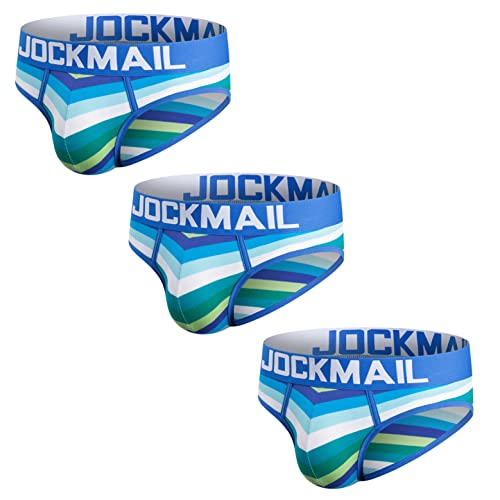 3 Stück Pack Herren Slip Unterwäsche Baumwolle Mode Herren Unterwäsche Slip Gemütlich Unterhose zum Sport von JOCKMAIL