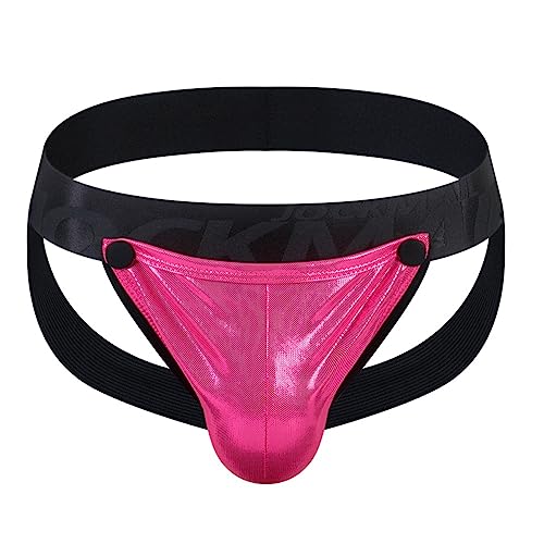 JOCKMAIL Herren Jockstrap Unterwäsche mit Herausnehmbar Beutel Athletic Supporter Jockstrap Herren Sport Unterwäsche von JOCKMAIL