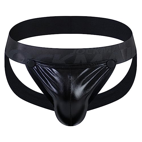 JOCKMAIL Herren Jockstrap Unterwäsche mit Herausnehmbar Beutel Athletic Supporter Jockstrap Herren Sport Unterwäsche von JOCKMAIL