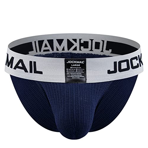 JOCKMAIL Herren Slip Unterwäsche Breit Gürtel Sportlich Unterwäsche Slip Baumwolle Herren Unterwäsche Slip Sport Unterwäsche von JOCKMAIL