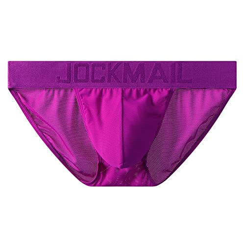 JOCKMAIL Herren Slips Unterwäsche Low Rise Athletic Unterwäsche Slips Herren Unterwäsche Sport Slips Herren Slips von JOCKMAIL