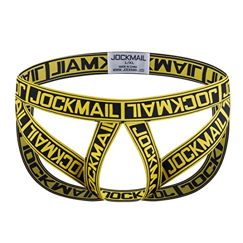 JOCKMAIL Herren Suspensorium Unterwäsche G-String Athletisch Befürworter Super Strecken Sport Suspensorium Unterwäsche von JOCKMAIL
