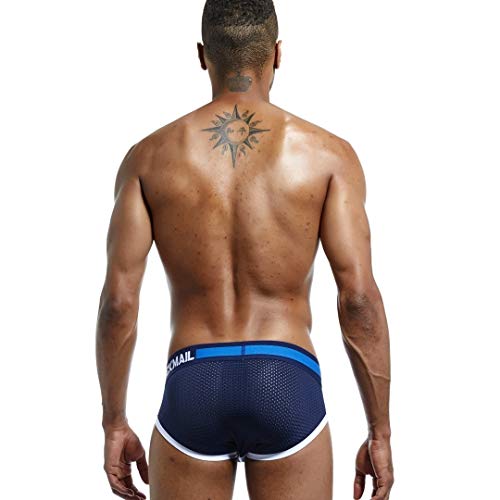 JOCKMAIL Herren Unterwäsche Slip Mode Herren Slip Unterwäsche Baumwolle Komfortabel Herren Slip Unterwäsche von JOCKMAIL