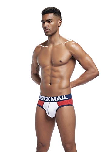 JOCKMAIL Herren Unterwäsche Slip Mode Herren Slip Unterwäsche Baumwolle Komfortabel Herren Slip Unterwäsche von JOCKMAIL