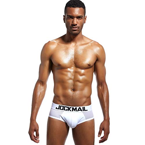 JOCKMAIL Herren Unterwäsche Slip Mode Herren Slip Unterwäsche Baumwolle Komfortabel Herren Slip Unterwäsche von JOCKMAIL