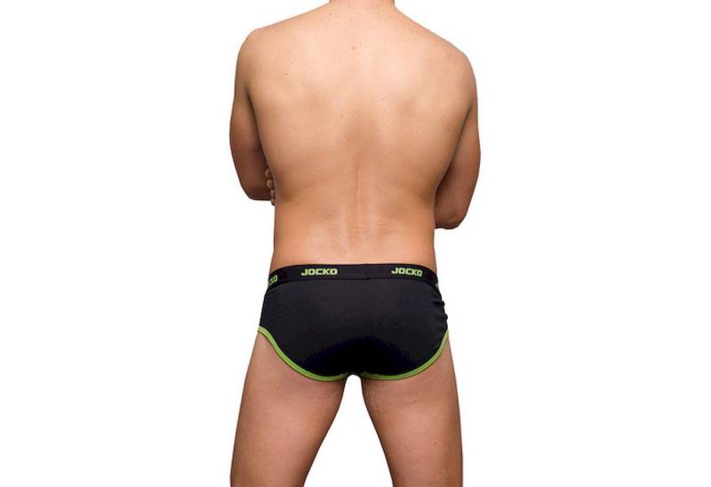 JOCKO Slip Jocko - Brief - Herrenslip mit Polsterung in Schwarz von JOCKO