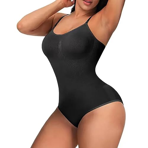 JOCXZI Formende Bodys für Damen,Damen Body Shaping Einteilige Unterwäsche Bauchkontrolle Offene Datei Hüftheben Schlinge Unterstützung Brust Körper Korsett Slips (Größe XL) von JOCXZI