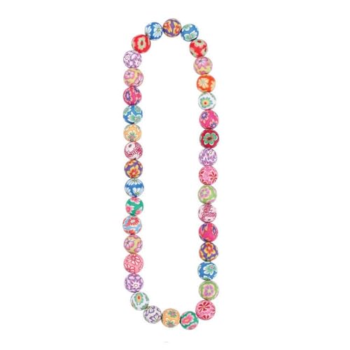 Bead String Halskette Blumen Beads Gummizug (12 mm) mit Kunstharz hergestellt von Joe Cool von JOE COOL