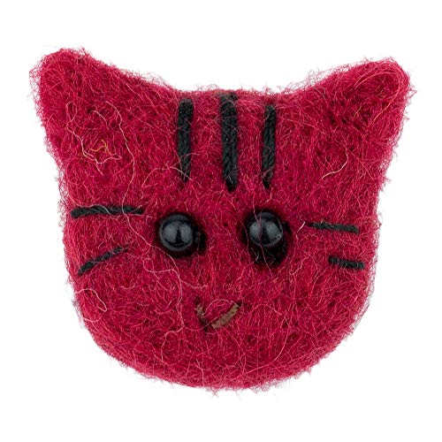JOE COOL Clutch Pin Brosche Katze aus Filz von JOE COOL
