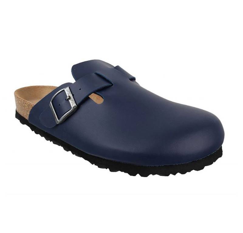 JOE N JOYCE Amsterdam SynSoft Damen & Herren Clog Blau Normal Gr. 37 Hausschuh von JOE N JOYCE