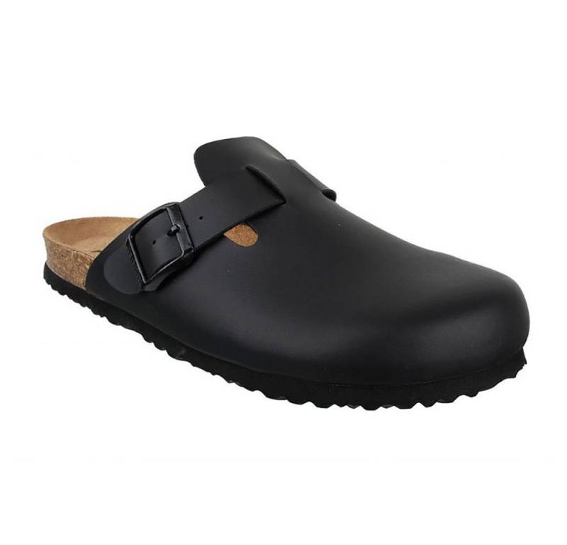 JOE N JOYCE Amsterdam SynSoft Damen & Herren Clog Schwarz Normal Gr. 40 Hausschuh von JOE N JOYCE