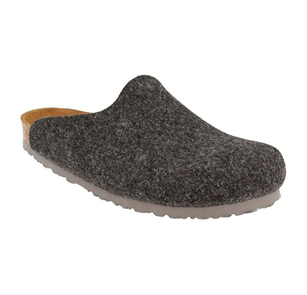 JOE N JOYCE Helsinki Filz Damen & Herren Clog Dunkelgrau Schmal Gr. 41 Clog von JOE N JOYCE