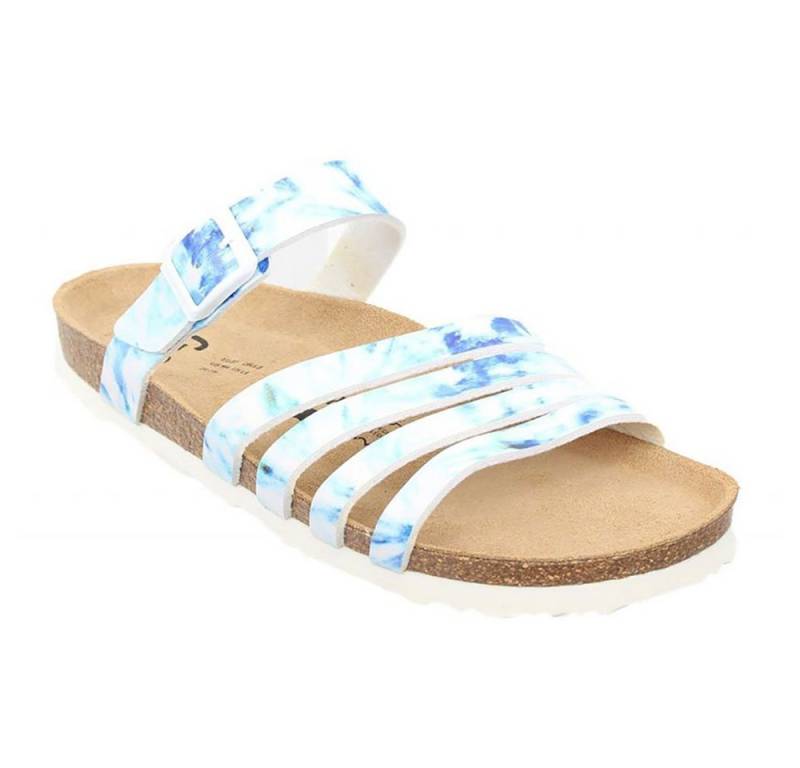 JOE N JOYCE Rome SynSoft Damen Pantolette Multi Blau Normal Gr. 40 Pantolette von JOE N JOYCE