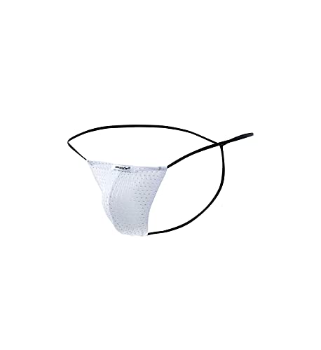 JOE SNYDER G-String Löcher 2020, Weiß, EinheitsgröÃŸe von JOE SNYDER