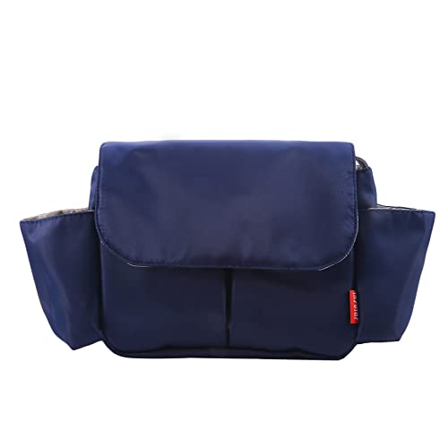 JOEBO wasserdichte Tasche mit großem Fassungsvermögen, kompatibel mit jedem Universal-Kinderwagen, lässt Sich in eine Wickeltasche/18 verwandeln (Color : Navy Cyan) von JOEBO