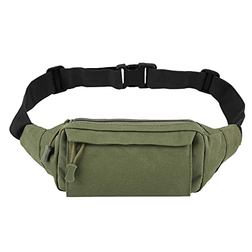 Männer Outdoor Laufen Taille Tasche Große Kapazität wasserdichte Taille Pack for Familie Freunde Nachbarn Geschenk/886 (Color : Army Green) von JOEBO