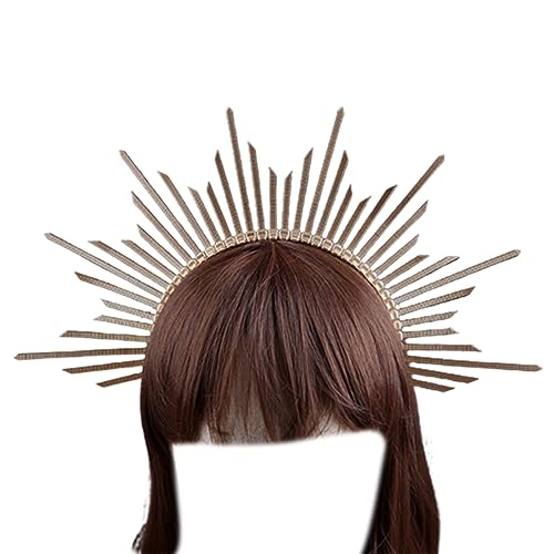 JOERBABU Haarband, Cosplay Sunbursts Haarreifen Weihnachten Halloween Haarhalter Neujahr Party Kostüm Kopfbedeckung für Jugendliche von JOERBABU