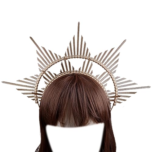 JOERBABU Haarband, Cosplay Sunbursts Haarreifen Weihnachten Halloween Haarhalter Neujahr Party Kostüm Kopfbedeckung für Jugendliche JOERBABU Haarband, Cosplay Sunbursts Haarreifen Weihnachten Halloween Haarhalter Neujahr Party Kostüm Kopfbedeckung für Jugendliche von JOERBABU